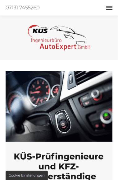Ingenieurbüro Autoexpert | Handy